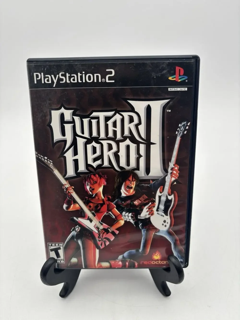 Guitar Hero II (PlayStation 2 PS2) Black Label CIB COMPLETE TESTED WORKS VG